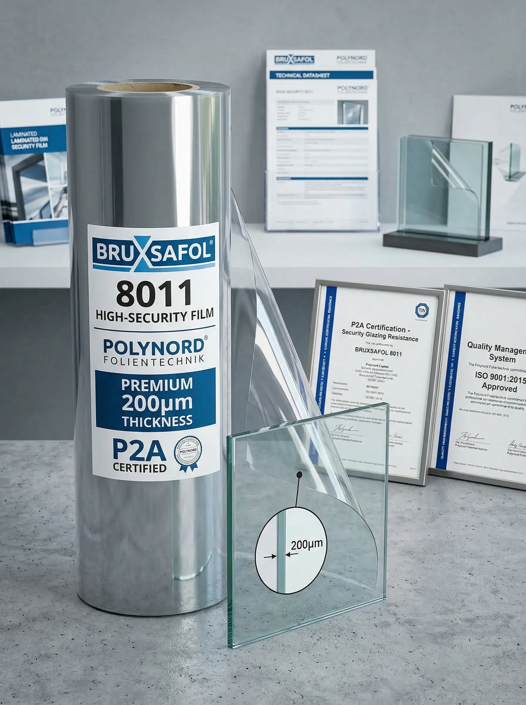 Bruxsafol Sicherheitsfolien