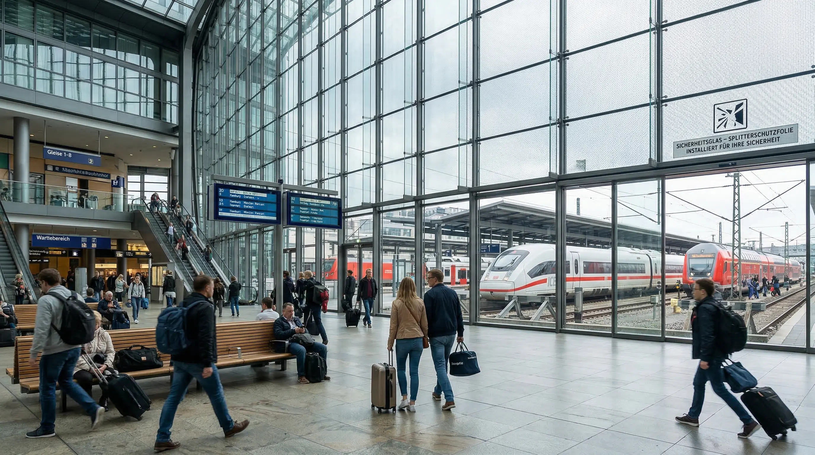 Bahnhöfe & Bahnsteige