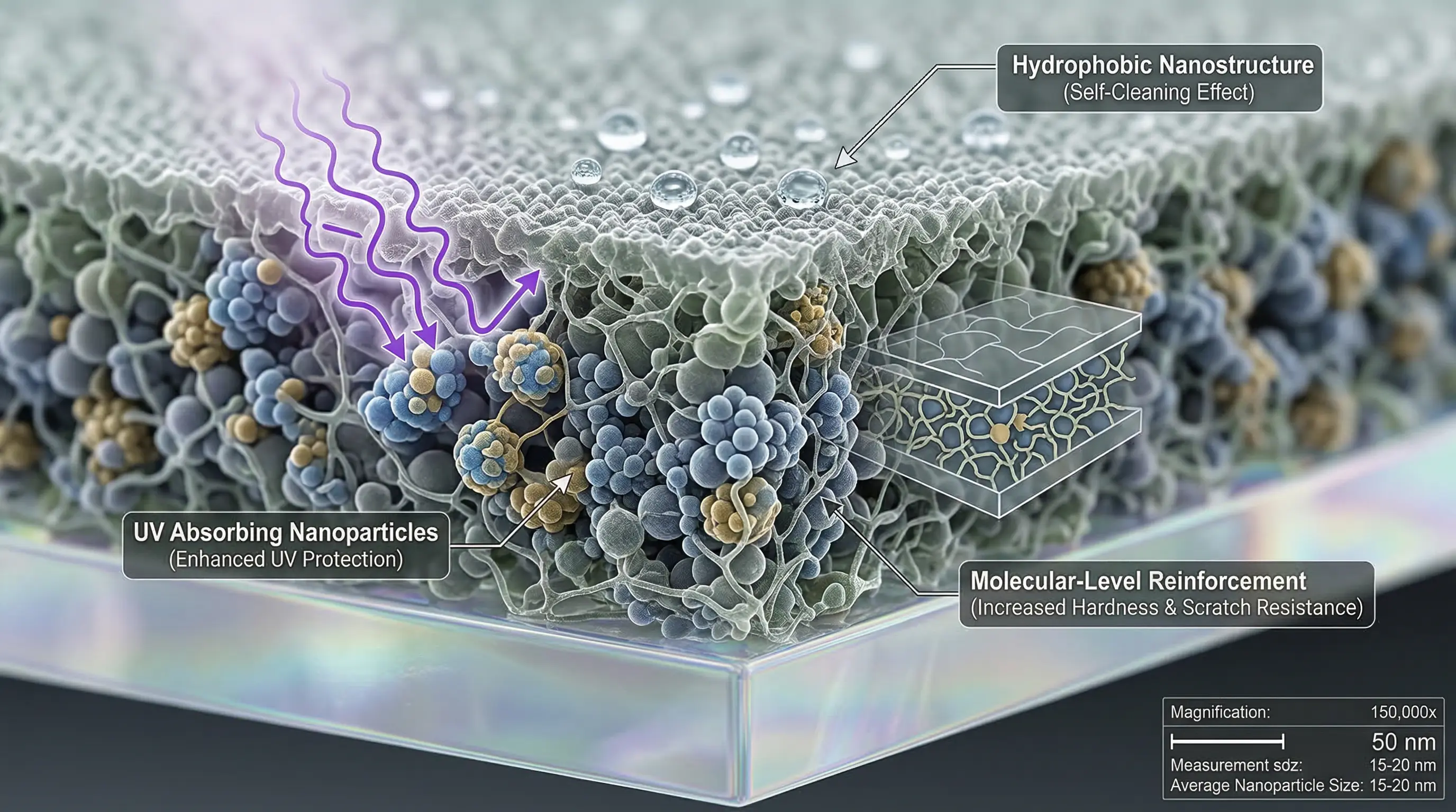 Nanotechnologie Folie