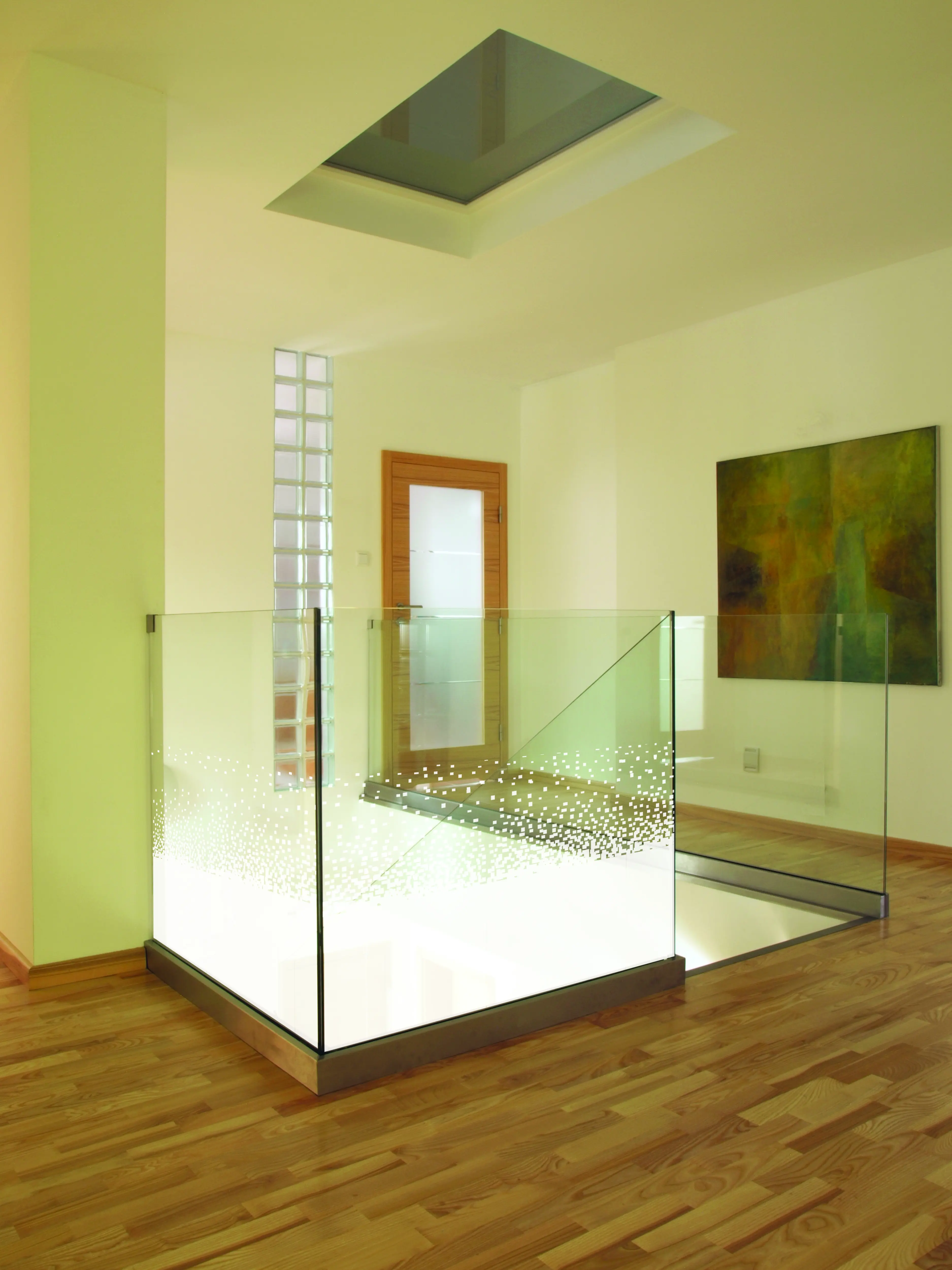 Pixel – Geometrische Glasdekorfolie