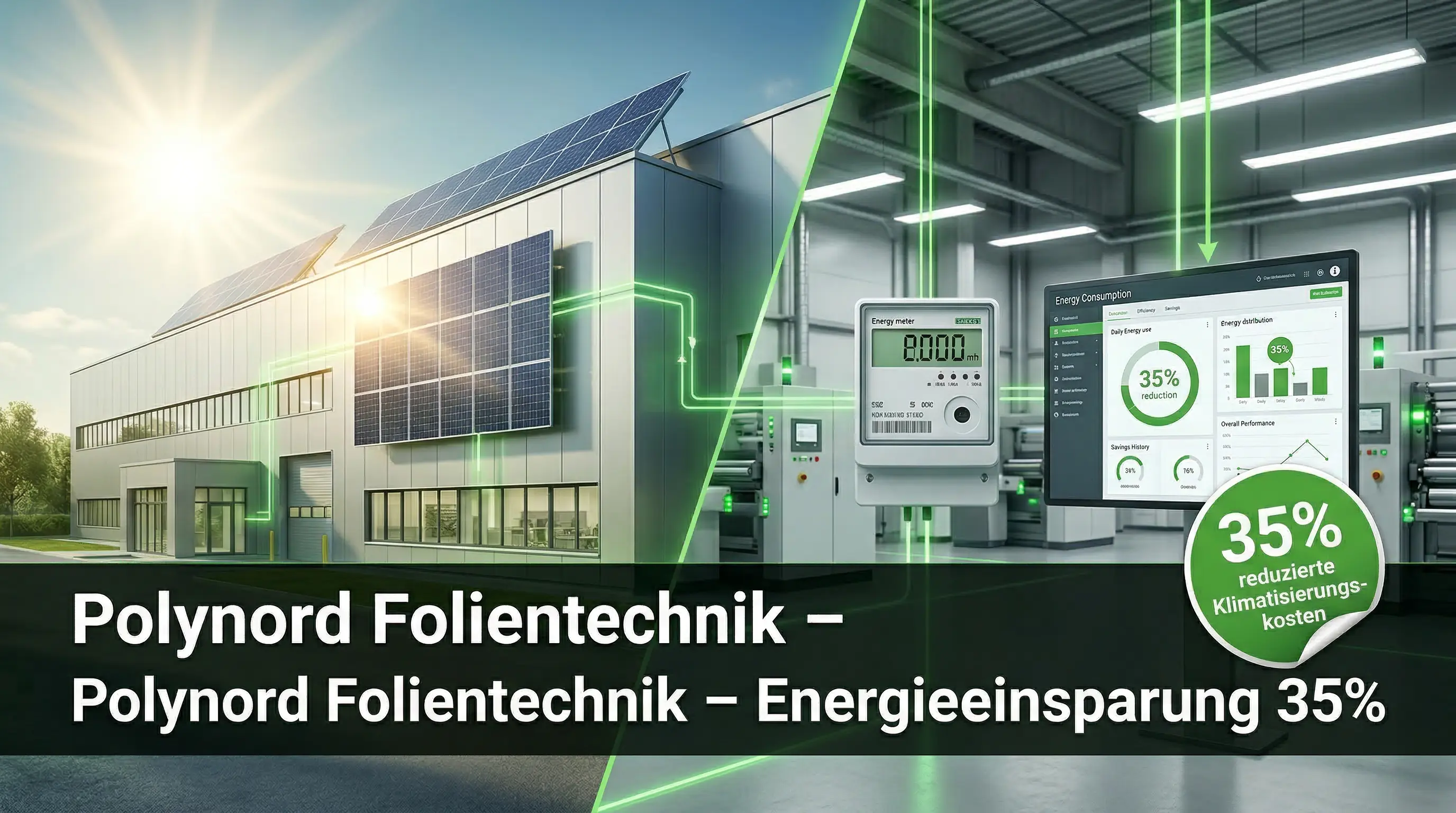 Energieeinsparung 35%