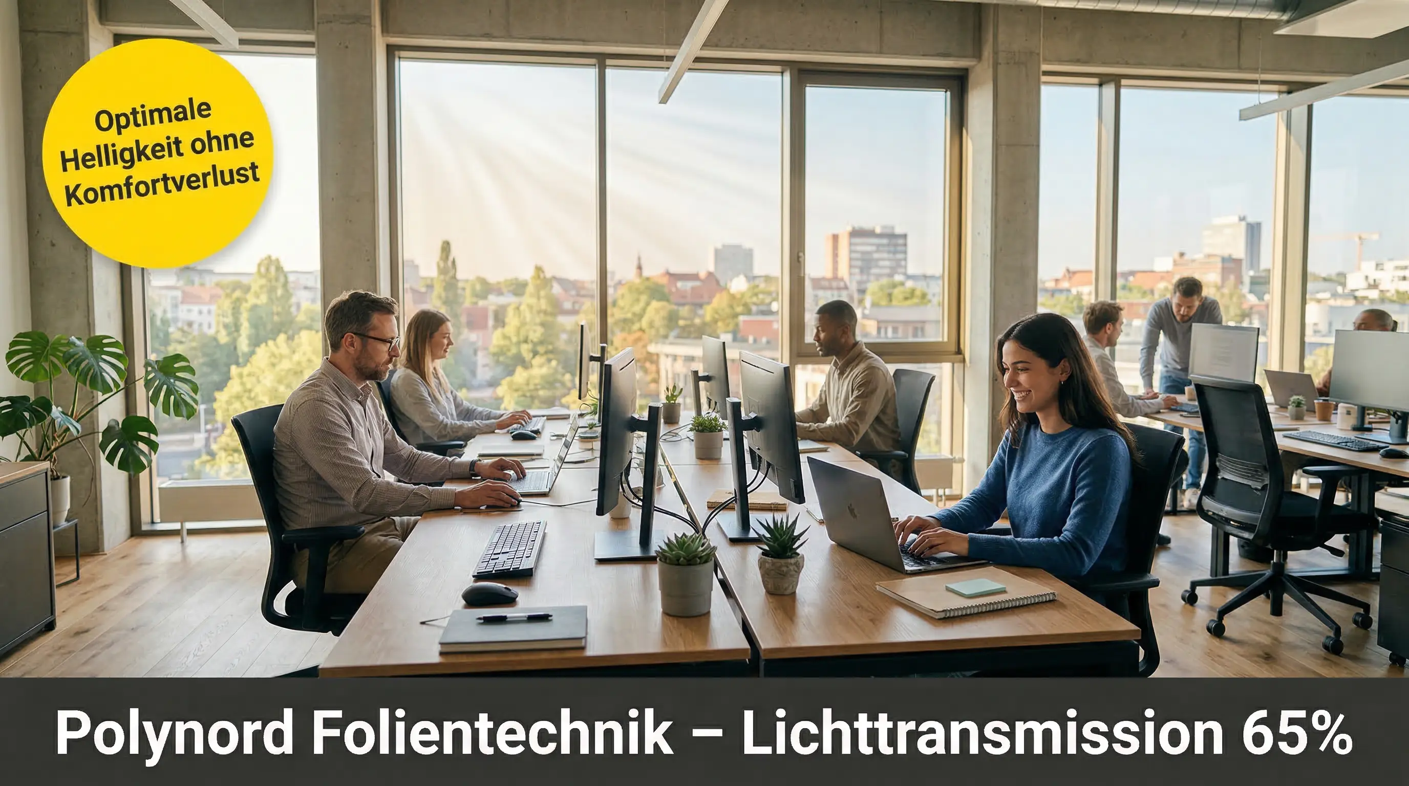 Lichttransmission 65%