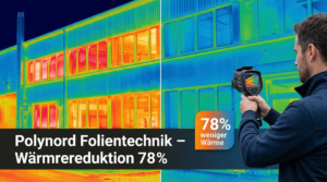 Blendschutz – Wärmereduktion 78%